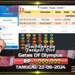 BUKTI JACKPOT SLOT GATES OF OLYMPUS TERPERCAYA DI INDONESIA TGL 22-06-2024