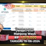 BUKTI JACKPOT SLOT MAHJONG WAYS TERPERCAYA DI INDONESIA TGL 19-06-2024