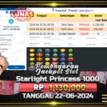 BUKTI JACKPOT SLOT STARLIGHT PRINCESS 1000 TERPERCAYA DI INDONESIA TGL 22-06-2024