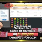 BUKTI JACKPOT SLOT GATES OF OLYMPUS TERPERCAYA DI INDONESIA TGL 21-06-2024