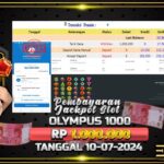 BUKTI JACKPOT SLOT GATES OF OLYMPUS 1000 TERPERCAYA DI INDONESIA TGL 10-07-2024