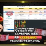 BUKTI JACKPOT SLOT GATES OF OLYMPUS 1000 TERPERCAYA DI INDONESIA TGL 13-07-2024