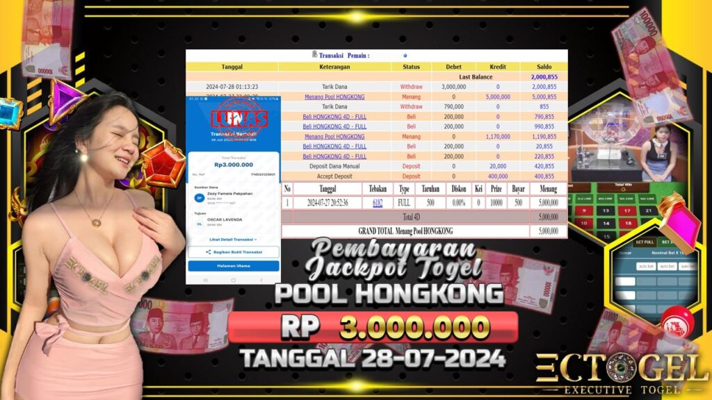 BUKTI JACKPOT TOGEL POOL HONGKONG TERPERCAYA DI INDONESIA TGL 28-07-2024