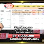 BUKTI JACKPOT SLOT ANUBIS WRATH TERPERCAYA DI INDONESIA TGL 08-07-2024