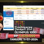 BUKTI JACKPOT SLOT GATES OF OLYMPUS 1000 TERPERCAYA DI INDONESIA TGL 11-07-2024