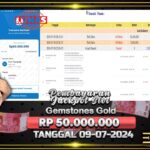 BUKTI JACKPOT SLOT GEMSTONES GOLD TERPERCAYA DI INDONESIA TGL 09-07-2024