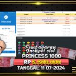 BUKTI JACKPOT SLOT STARLIGHT PRINCESS 1000 TERPERCAYA DI INDONESIA TGL 11-07-2024