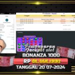 BUKTI JACKPOT SLOT SWEET BONANZA 1000 TERPERCAYA DI INDONESIA TGL 20-07-2024