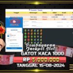 BUKTI JACKPOT SLOT GATES OF GATOT KACA 1000 TERPERCAYA DI INDONESIA TGL 15-08-2024