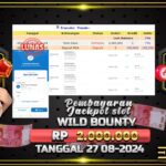 BUKTI JACKPOT SLOT WILD BOUNTY TERPERCAYA DI INDONESIA TGL 27-08-2024