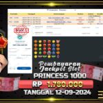 BUKTI JACKPOT SLOT STARLIGHT PRINCESS 1000 TERPERCAYA DI INDONESIA TGL 12-09-2024