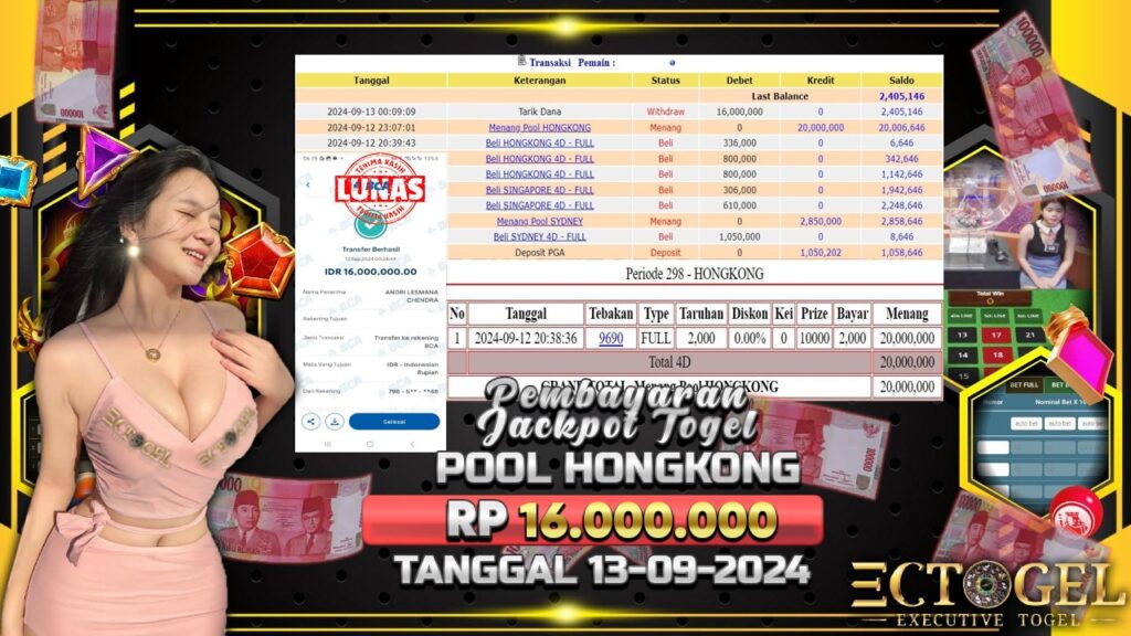 BUKTI JACKPOT TOGEL POOL HONGKONG TERPERCAYA DI INDONESIA TGL 13-09-2024